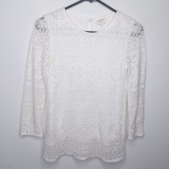 Sezane Lace Blouse - Picture 1 of 5